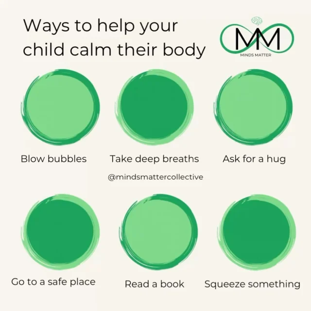 Here are just some ways you can help the kiddos in your lives come back from BIG feelings! 💚🧠♾️
.
.
.
.
.
.
.
#mindsmattercollective #mindsmatter #yourmindmatters #copingskills #copingstrategies #copingskillsforkids #kidsmentalhealth #kidsmentalhealthmatters #supportourkids #supporteachother #parentingsupport #mentalhealth #mentalhealthawareness #mentalhealthawareness #mentalhealthsupport #autism #autismawareness #autismparent #autismacceptance